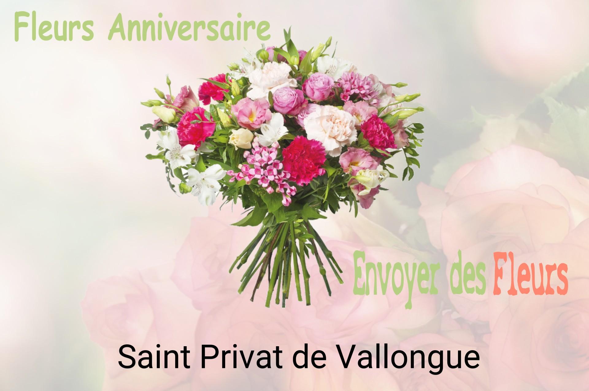 Bouquet de fleurs d’anniversaire livré à Saint-Privat-de-Vallongue
