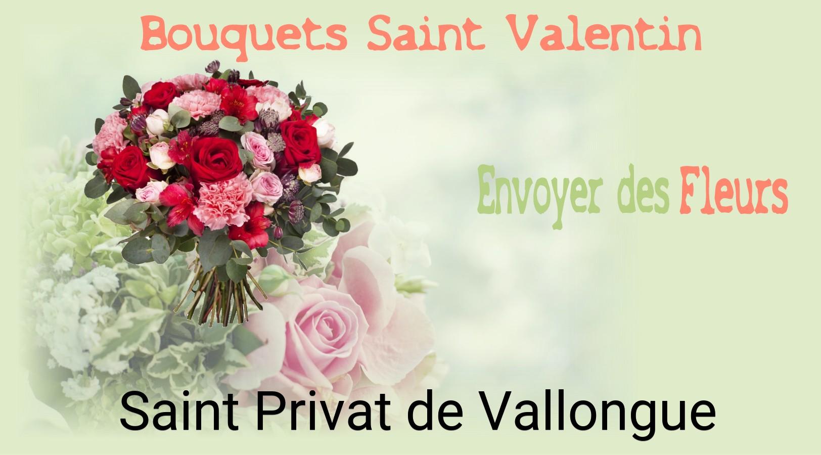 Roses de Saint-Valentin livrées à Saint-Privat-de-Vallongue